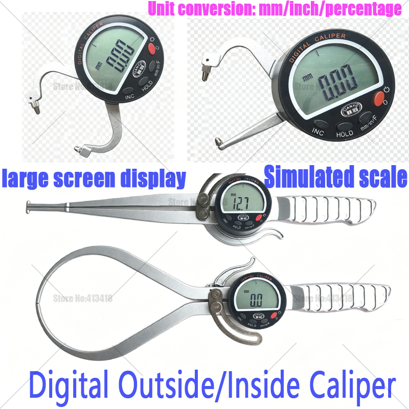 Digital Caliper 150Mm Stainless Steel - 0-6 Zoll 0-8 Zoll Externer digitaler