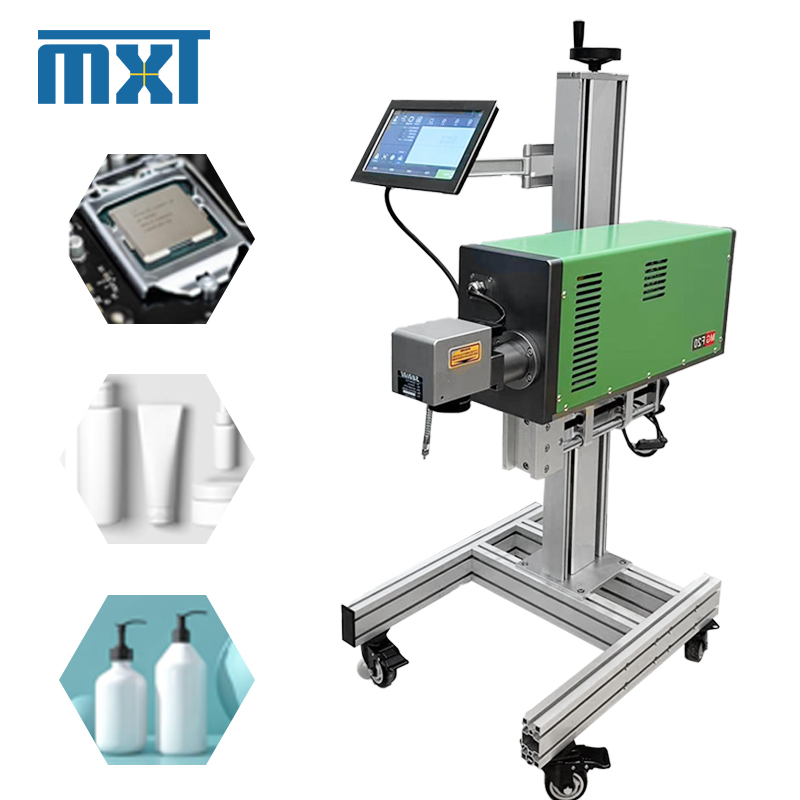 Fiber Laser Marking Machine 30W - Neue Flying-Fiber-Lasermarkiermaschine 30W/50W mit hoher Präzision