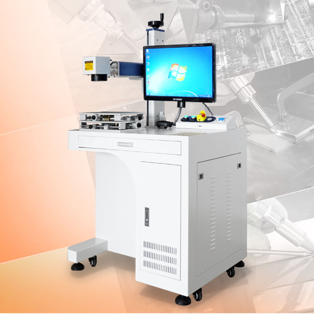 30 W 50 W 100 W 3D Raycus Jpt  – Fiber Laser Marking Machine 30W Bewertung und Preis