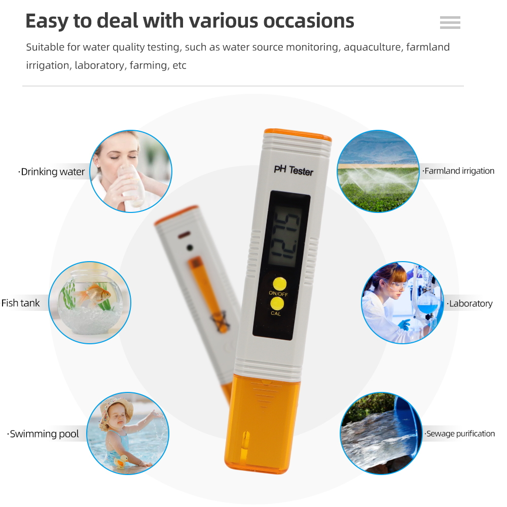 Digitaler pH-Meter-Stift Wasse – Ph Meter Digital Water Tester Bewertung und Preis