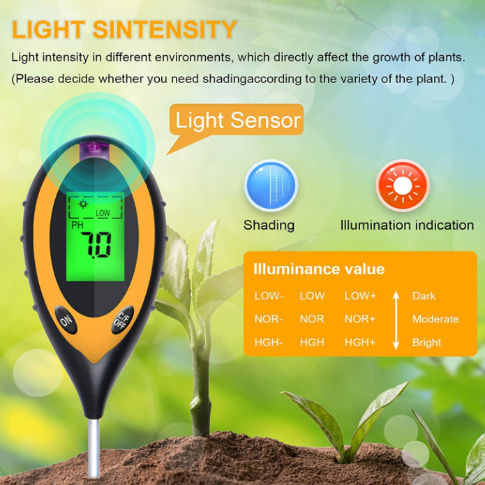 4-in-1 PH-Licht-Temperatur-Feu – Ph Meter Digital Water Tester Bewertung und Preis