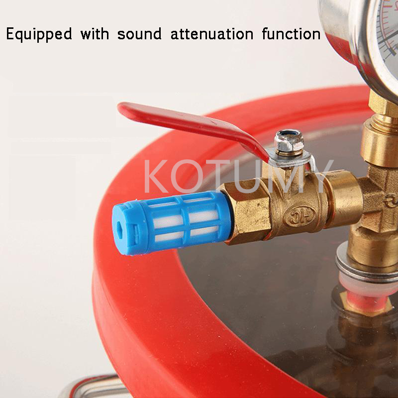 7,2L/12L/20L Edelstahl-Vakuum- – Vacuum Chamber Kit With Pump Bewertung und Preis